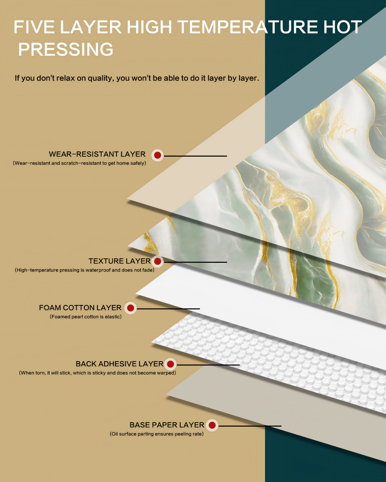 Easy and Convenient to Renew Your Home Wallpaper Wall Sticker Wallpaper Without Glue a Tear a Stick Super Easy - Image 7